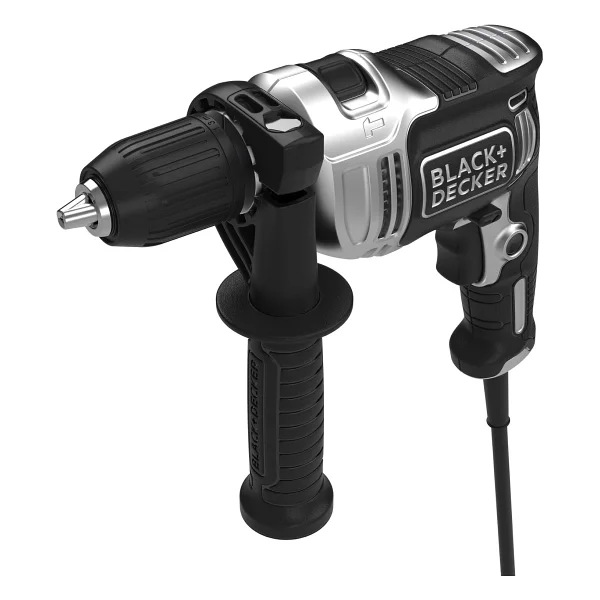 Black+Decker Beh71a40sk-Qs Silver 710 W Darbeli Matkap - Görsel 3