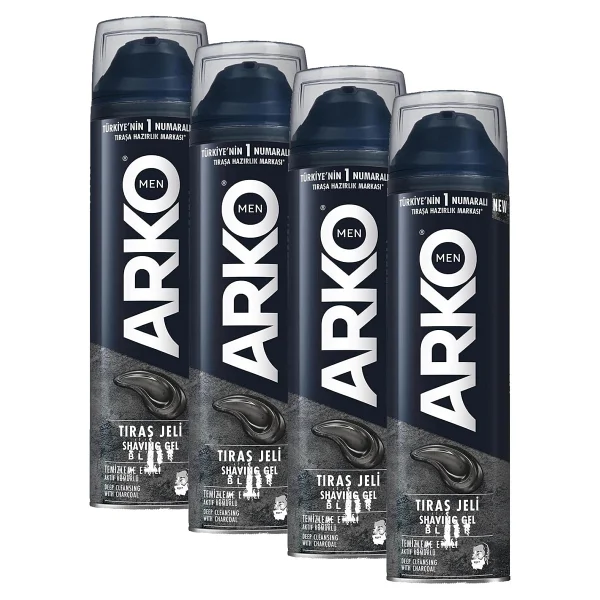 Arko Men Black 2 İn 1 200 Ml Tıraş Jeli - Görsel 5
