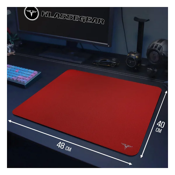 KlasseGear Longteng Huoyun Special Edition Red Wine E-Sports Oyuncu Mouse Pad - Görsel 2