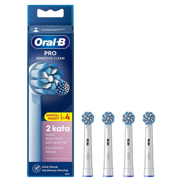 Oral-B Pro Cross Action X-Filament 4'lü Diş Fırçası Başlığı - Görsel 9