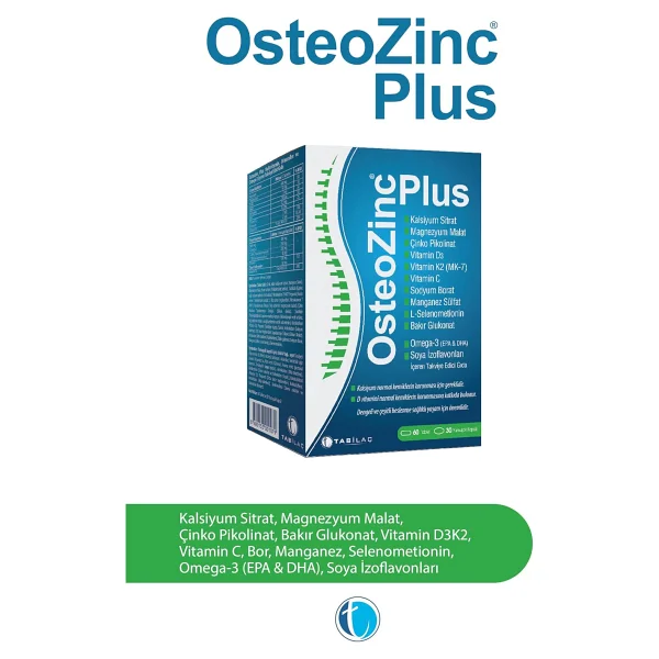 Osteozinc Plus 60 Tablet + 30 Yumuşak Kapsül - Görsel 3