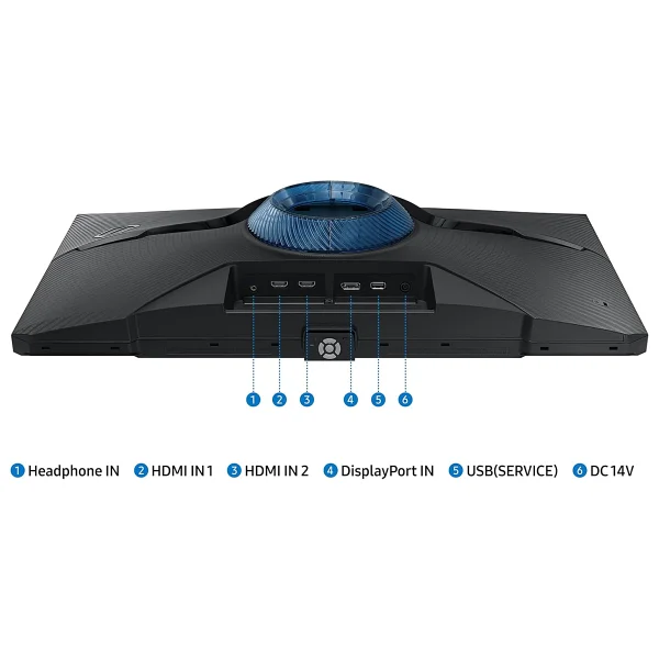 Samsung Odyssey G4 Ls25bg400euxuf 25" 1 Ms Full HD Pivot Ips 240 Hz Oyuncu Monitörü - Görsel 8