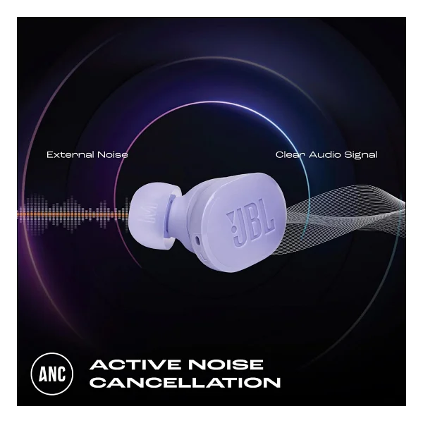 JBL Tune Buds ANC TWS Mor Kulak İçi Bluetooth Kulaklık - Görsel 4