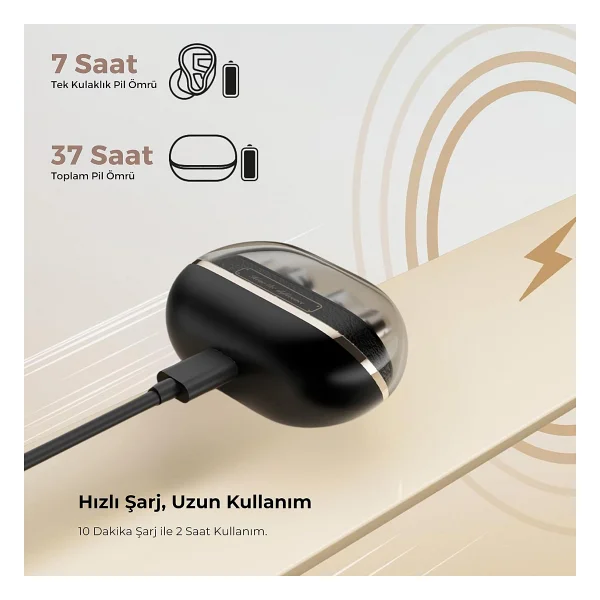 Soundpeats H3 TWS Kulak İçi Bluetooth Kulaklık - Görsel 2