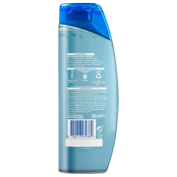 Head & Shoulders Derinlemesine Temiz Kaşıntı Giderici 300 ml Kepek Şampuanı - Görsel 9