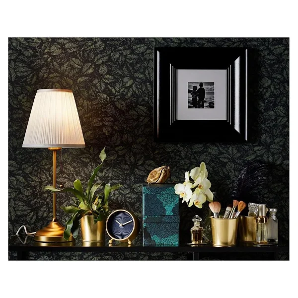 IKEA Arstid Abajur Beyaz-pirinç Rengi 55 Cm - Görsel 4