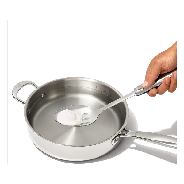 OXO - Good Grips OXO Çelik Yivli Pişirme Kaşığı - Görsel 3