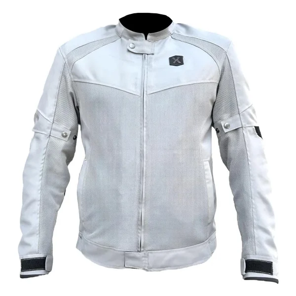 X-Speed X-Evo Erkek Gri Yazlık Motosiklet Montu - Görsel 2
