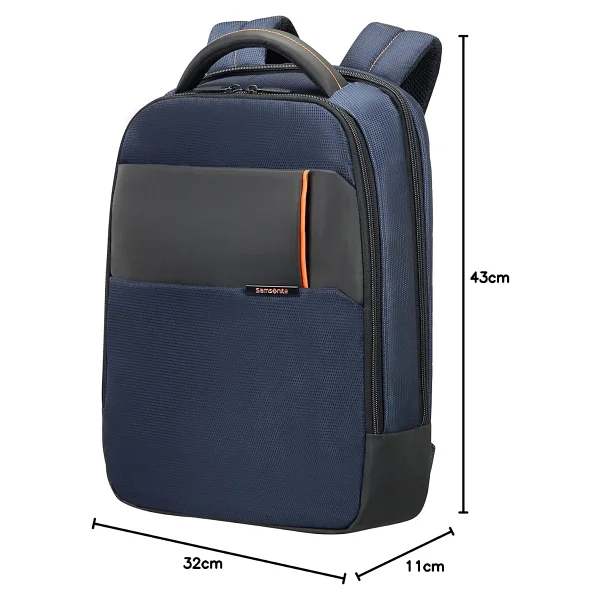 Samsonite Qibyte 16n-01-004 Mavi 14.1" Laptop Sırt Çantası - Görsel 8