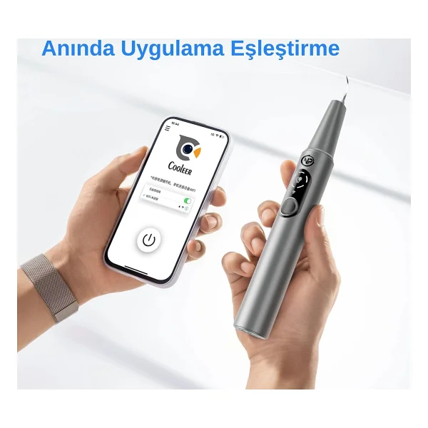 Npo M1 5mp Kameralı Uv'li 5 Modlu Ultrasonic Diş Beyazlatma Tartar Plak Diş Taşı Temizleme Cihazı - Görsel 4