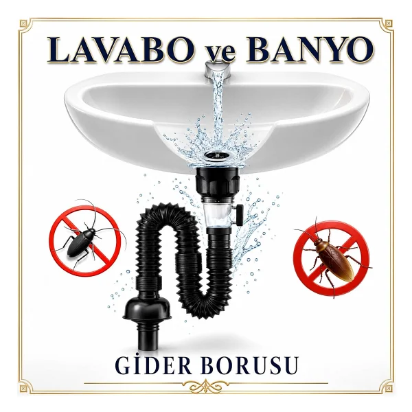 Lavabo Gider Suzgeci 10 Adet - Görsel 6