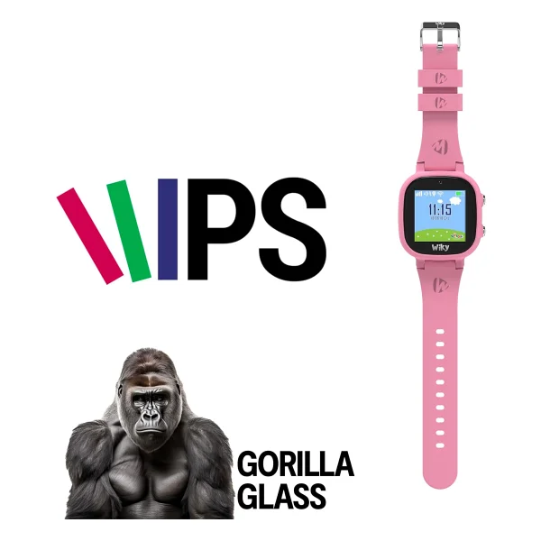 Wiky Watch 5e Pembe Akıllı Çocuk Saati - Görsel 2