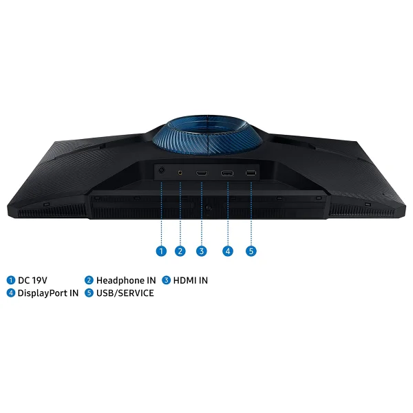 Samsung Odyssey G3 Ls24ag320nuxuf 24" 1 Ms Full HD Pivot 165 Hz Oyuncu Monitörü - Görsel 8