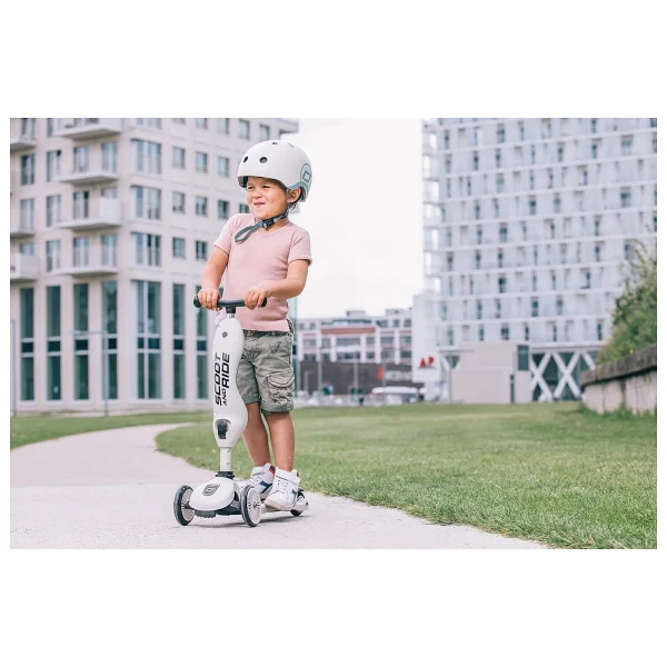 Scoot And Ride Helmet Gri Bebek Bisiklet Kaskı 181206-96360 - Görsel 6