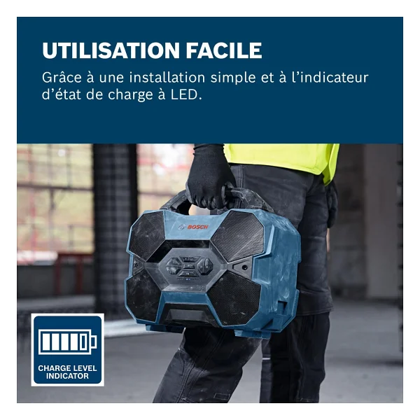 Bosch Pro Gpb 18V-6 C Bluetooth Hoparlör - Görsel 4