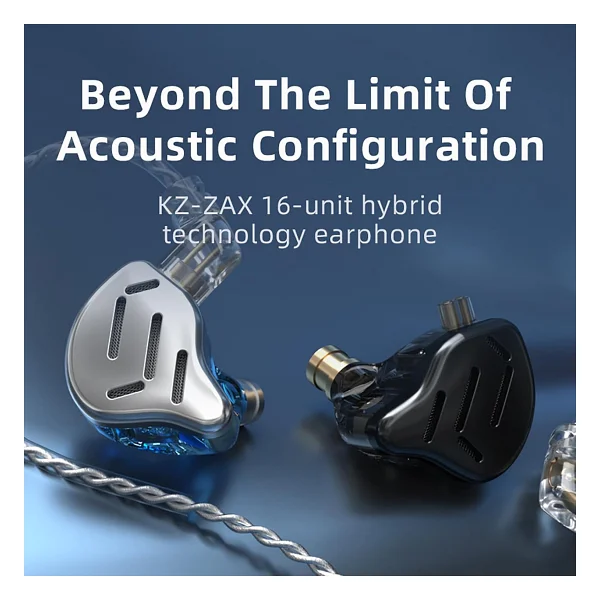 KZ ZAX 7BA+1DD Hibrit Kulak İçi Kulaklık - Görsel 8