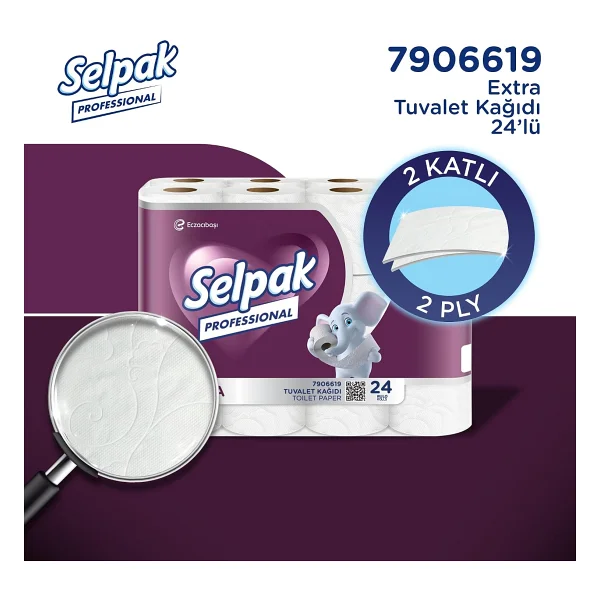 Selpak Professional Extra 24'lü Tuvalet Kağıdı - Görsel 2
