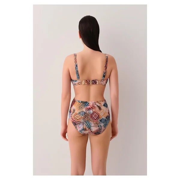 Suwen Freya Önü Burgulu Bikini Üst - Görsel 4