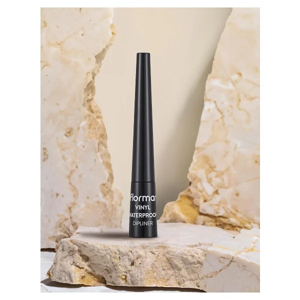 Flormar Vinly Waterproof 001 Black Dipliner - Görsel 5