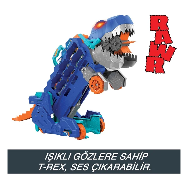 Hot Wheels Ultimate T-Rex Tır HNG50 - Görsel 6