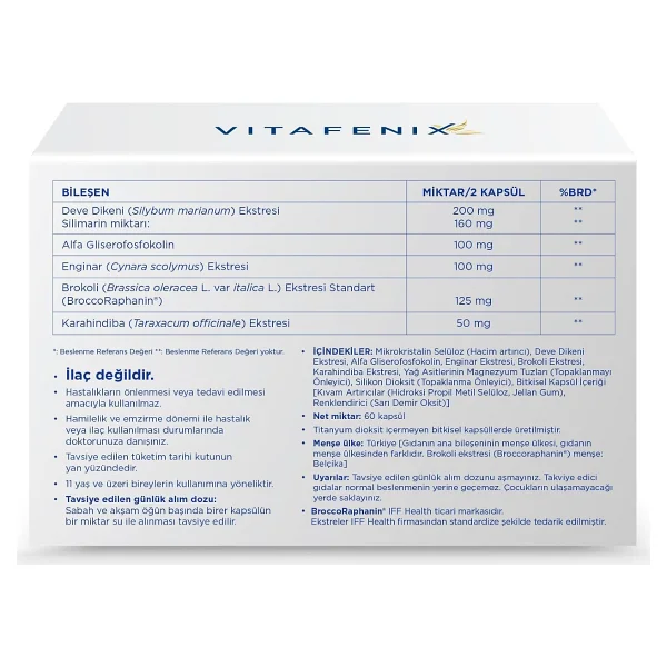 Vitafenix Brokolive 60 Kapsül - Görsel 7