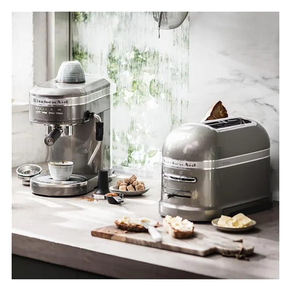 Kitchenaid Artisan 5kmt2204ems Medallion Silver 2 Dilim Ekmek Kızartma Makinesi - Görsel 7