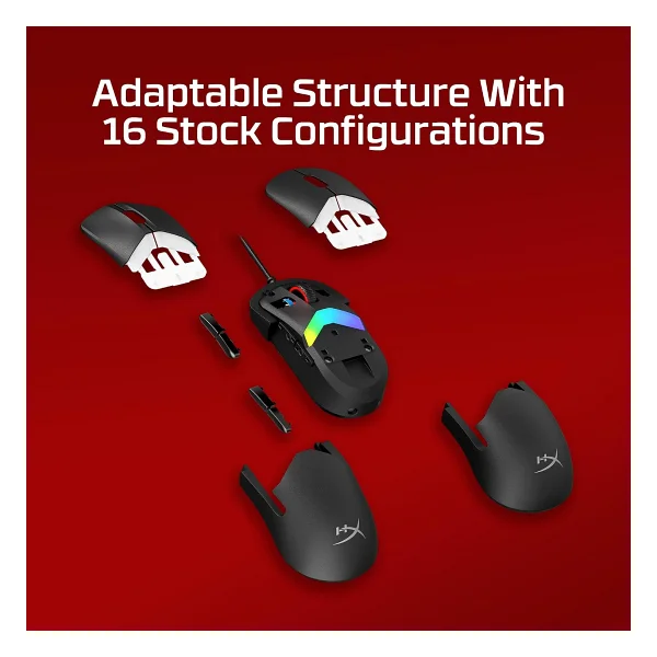 Hyperx Pulsefire Saga A2pb3aa RGB Optik Kablolu Oyuncu Mouse - Görsel 2