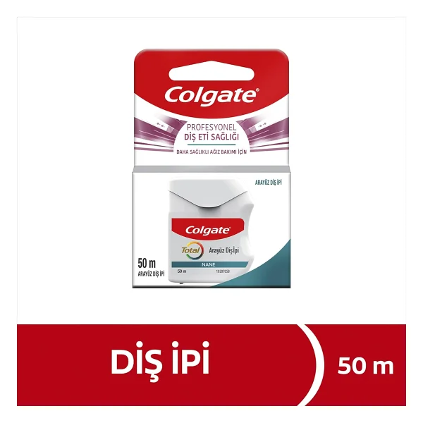 Colgate Total Profesyonel Diş Eti Sağlığı Nane Aromalı 50 M Diş İpi - Görsel 2