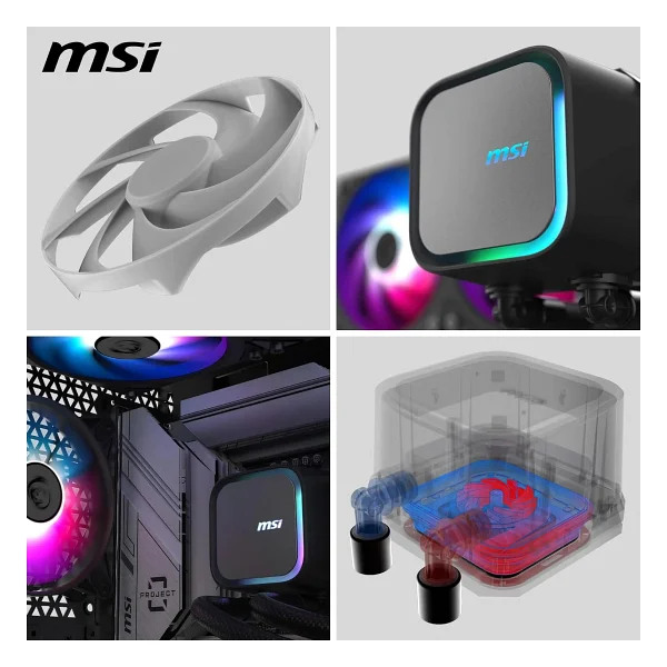 Msı Mag Coreliquid A13 360 Mm İşlemci Sıvı Soğutucu - Görsel 5