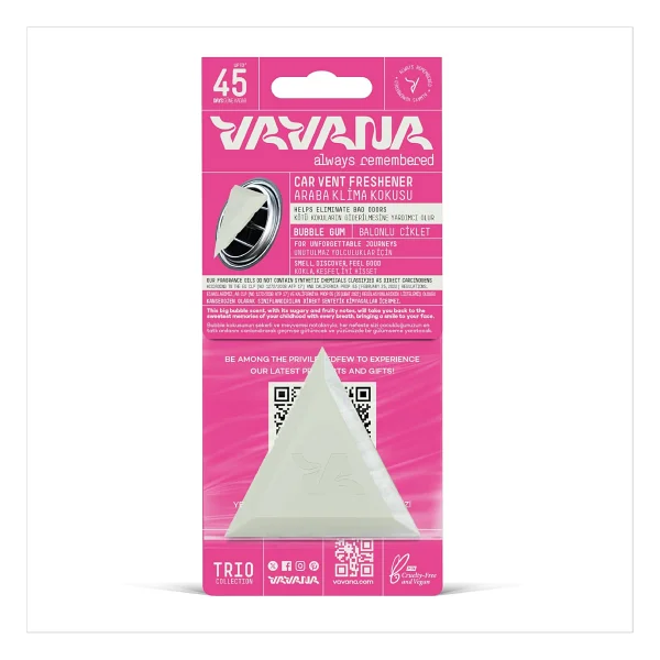 Vavana Trio Mango Kavun Aromalı Klima Araba Kokusu - Görsel 9