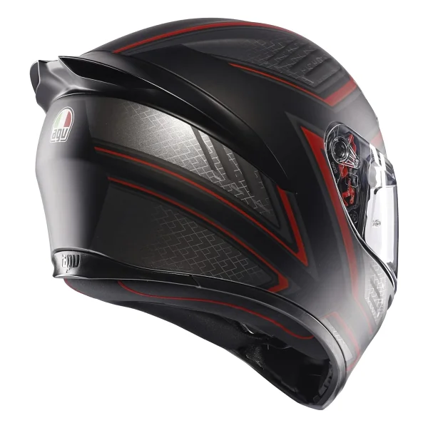 Agv K1 S Mat Siyah Full Face Motor Kaskı - Görsel 3