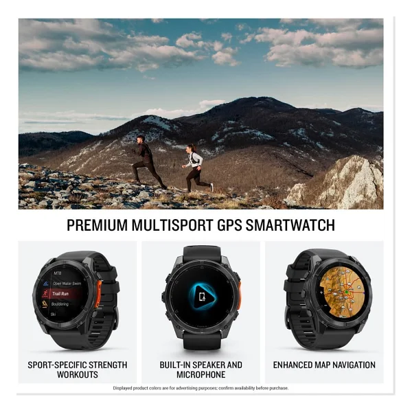Garmin Fenix 8 51mm AMOLED Akıllı Saat - Görsel 3