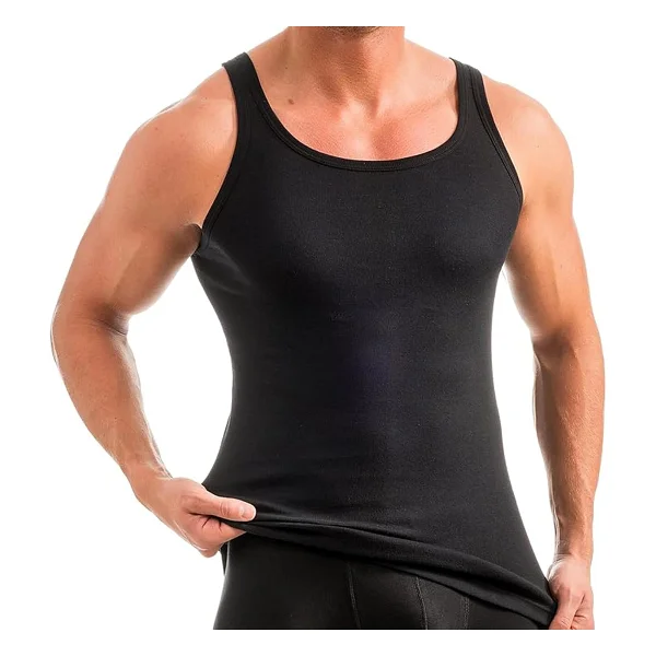 Anthony Jackson 5'li Kutu Premium Ribana Erkek Atlet Sezar Ekstra Uzun- Taranmış İnce Fitilli Organik Pamuk (Beyaz, 4xl) - Görsel 10