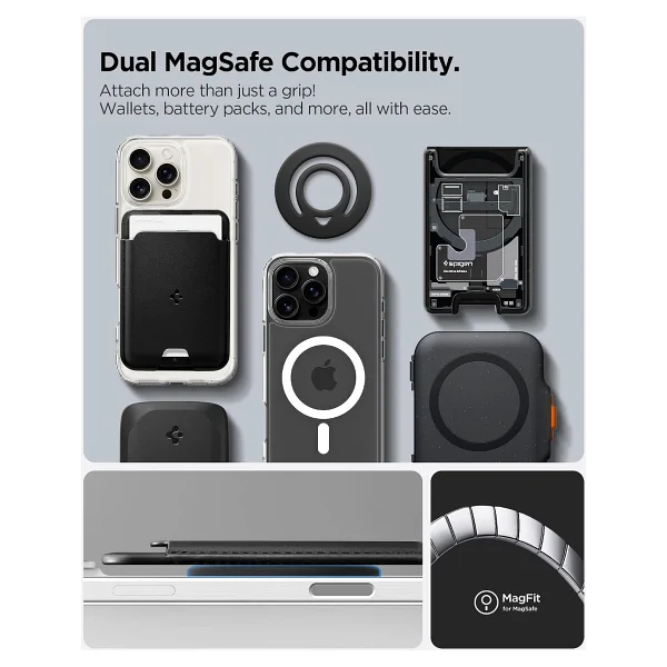 Spigen Magfit Amp0888 Magsafe Manyetik Telefon Tutucu - Görsel 3