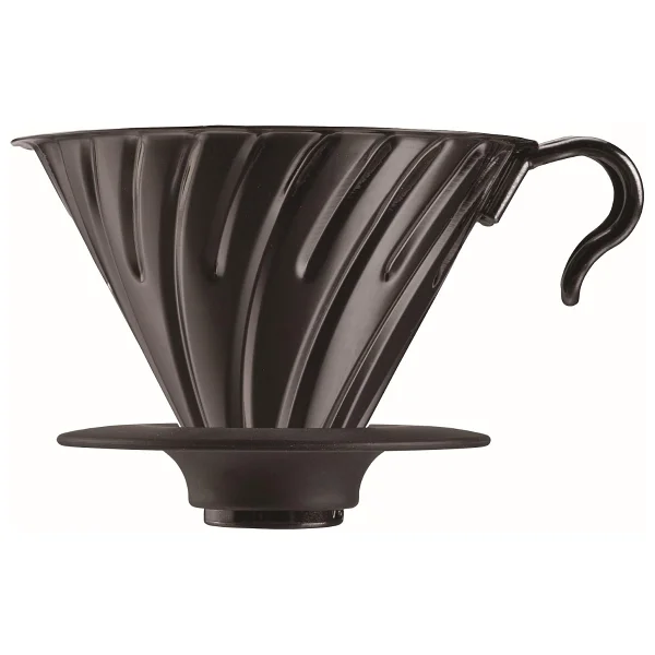 Hario V60 02 Dripper (Siyah Cam) - Görsel 7