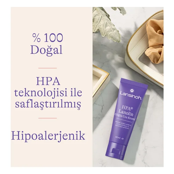 Lansinoh Lanolin Hpa Göğüs Ucu Kremi 40 Ml - Görsel 4