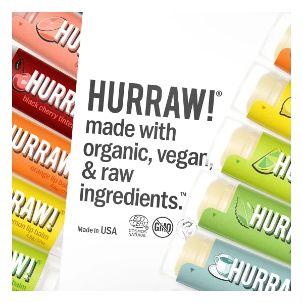 Hurraw Grapefruit Kapha Lip Balm Greyfurt 4,8 Gr - Görsel 7