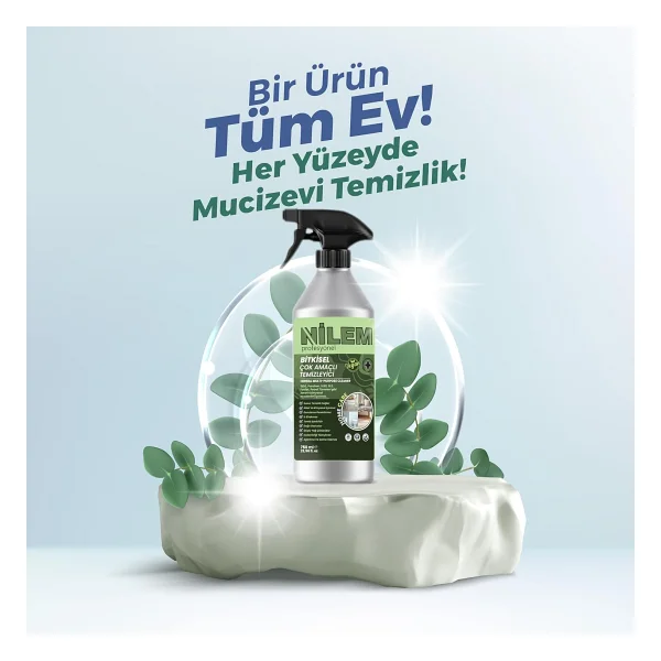 Nilem Profesyonel Bitkisel Çok Amaçlı Temizleyici Leke Çıkarıcı 750 ml - Görsel 4
