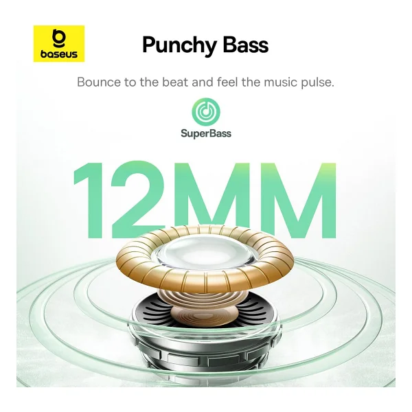 Baseus Bass Bp1 Nc TWS Beyaz Kulak İçi Bluetooth Kulaklık - Görsel 7