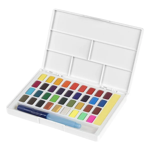 Faber-Castell Creative Studio 36'lı Tablet Sulu Boya - Görsel 6