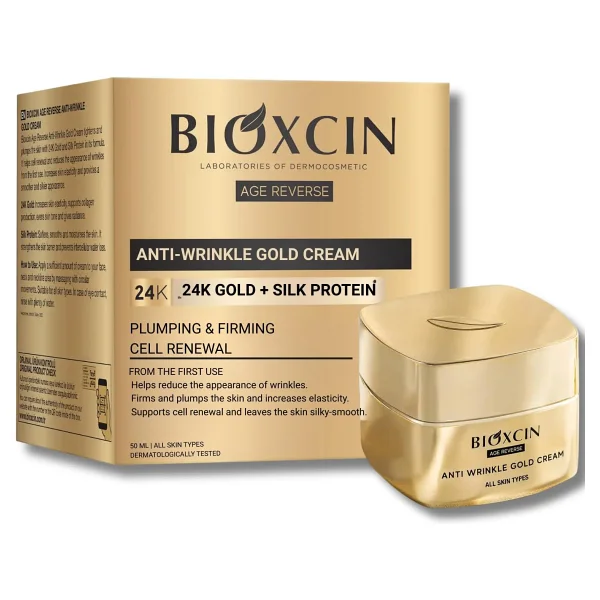 Bioxcin Age Reverse Kırışıklık Karşıtı Altın Krem 50 Ml - Görsel 7