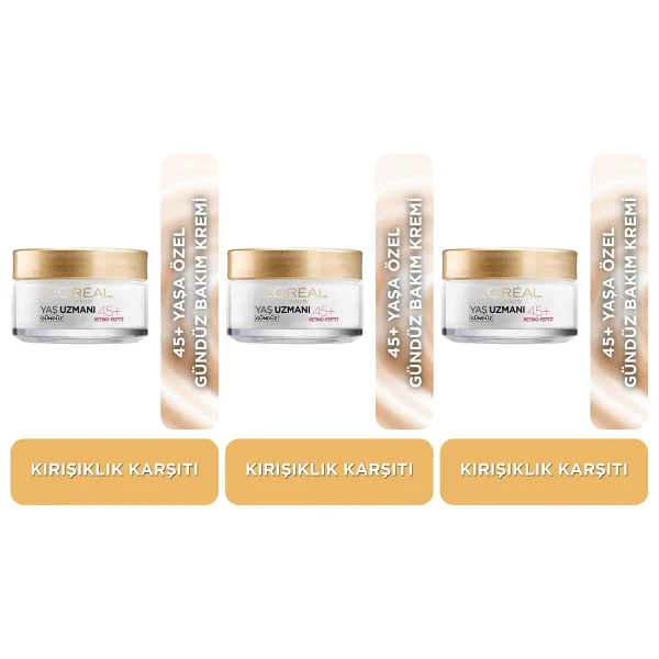 L'oreal Paris Yaş Uzmanı 40+ Kırışıklık Karşıtı Yenileyici Krem 50 Ml - Görsel 8