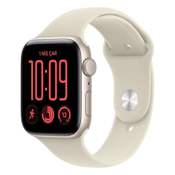 Apple Watch Se 3 GPS + Cellular 44mm Alüminyum Kasa Ve Spor Kordon Akıllı Saat - Görsel 9