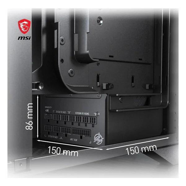 Msı Mpg A1000g Gen5 1000 W Power Supply - Görsel 6