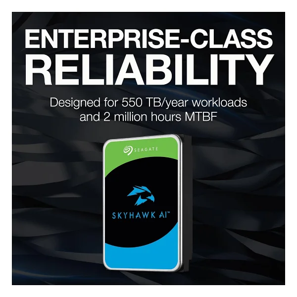 Seagate Skyhawk AI St18000ve002 Sata 3.0 7200 Rpm 3.5" 18 TB Harddisk - Görsel 6