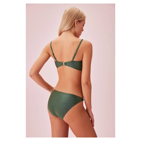 Suwen Detaylı Dokulu Bikini Alt - Görsel 4