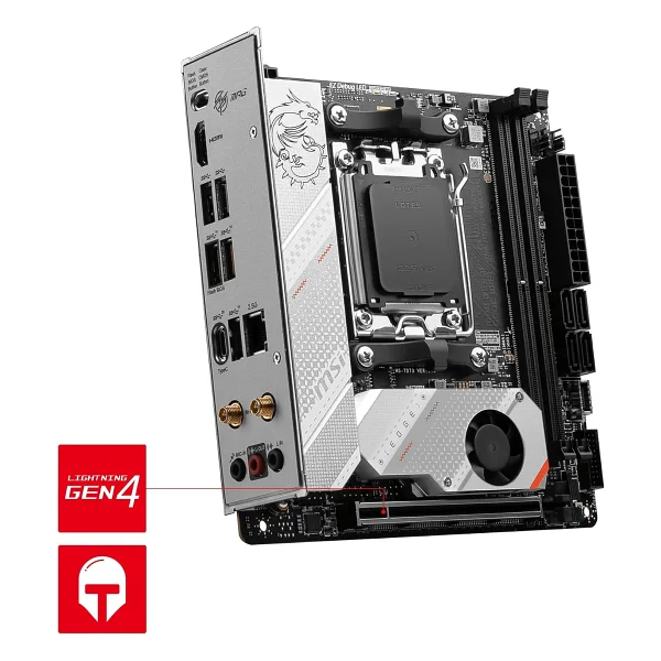 MSI MPG B650I Edge Wi-Fi AMD AM5 DDR5 Mini ITX Anakart - Görsel 7