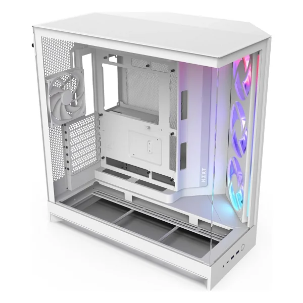 Nzxt H9 Flow RGB Large Fanlı E-Atx Oyuncu Kasası - Görsel 2
