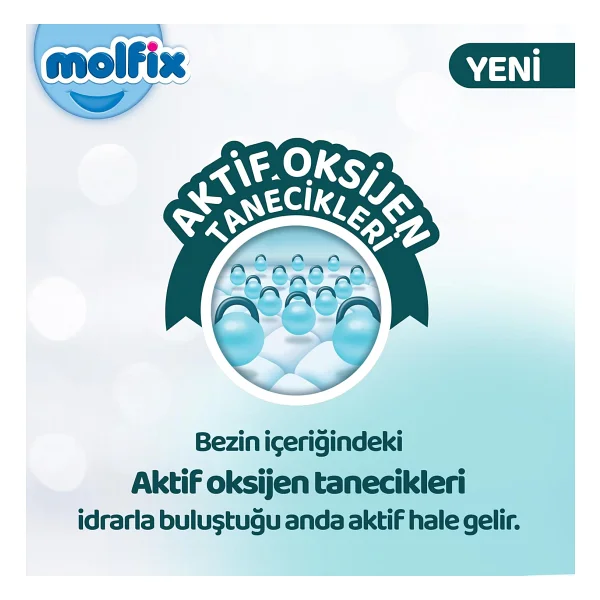 Molfix Premium 6 Numara Extra Large 54'lü Bebek Bezi - Görsel 4