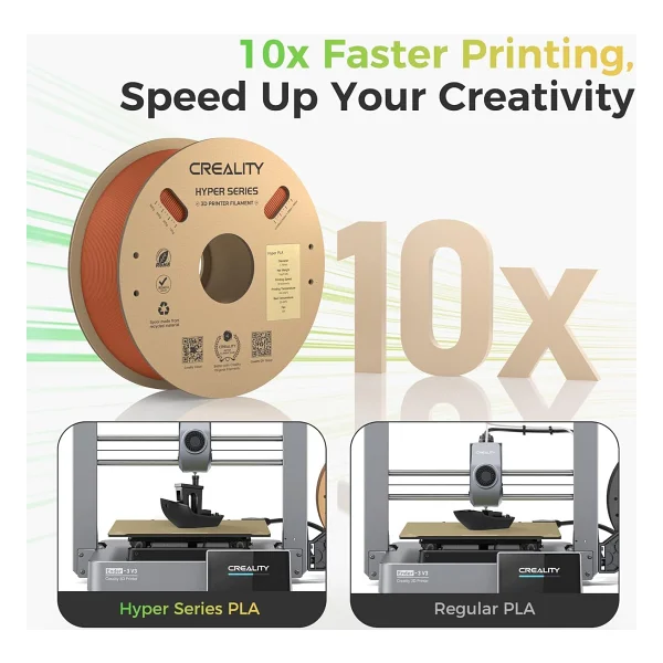 Creality Hyper Pla 1.75 Mm 1 Kg Turuncu Filament - Görsel 6